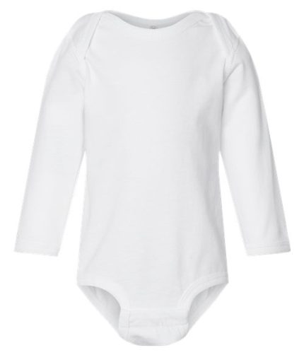 Infant Fine Jersey Long Sleeve Bodysuit