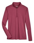 Women's Zone Sonic Heather Performance Quarter-Zip Pullover