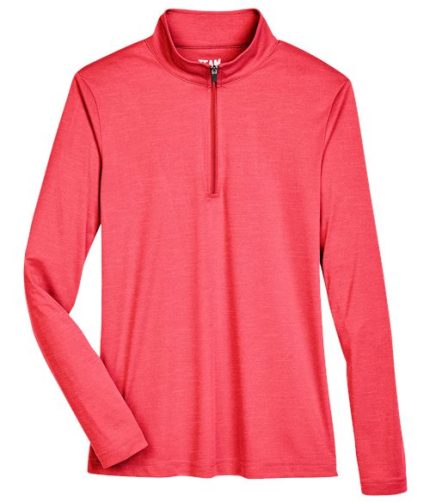 Women's Zone Sonic Heather Performance Quarter-Zip Pullover