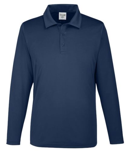 Men's Zone Performance Long Sleeve Polo