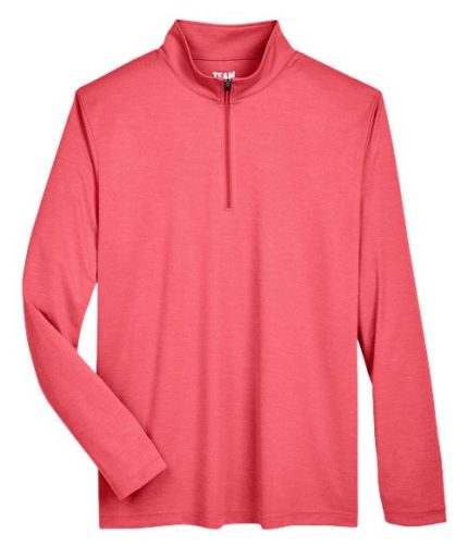 Men's Zone Sonic Heather Performance Quarter-Zip Pullover