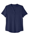 Women's JAQ Snap-Up Stretch Performance Polo