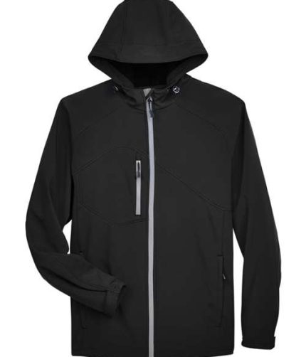 Men's Prospect Two-Layer Fleece Bonded Soft Shell Hooded Jacket