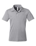 Youth Zone Sonic Heather Performance Polo