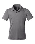 Youth Zone Sonic Heather Performance Polo