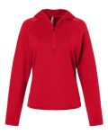 Women's Qualify Quarter-Zip Hooded Pullover
