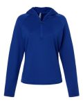 Women's Qualify Quarter-Zip Hooded Pullover