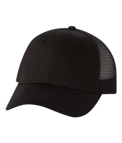 Mesh-Back Twill Trucker Cap