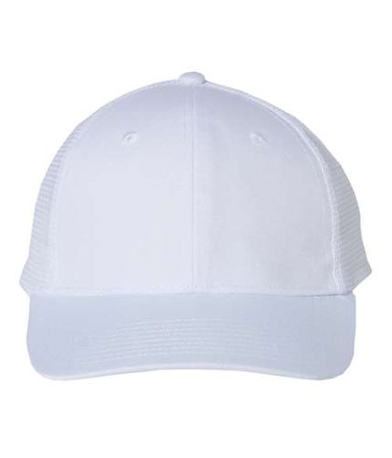 Mesh-Back Twill Trucker Cap