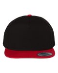 Five-Panel Cotton Twill Snapback Cap
