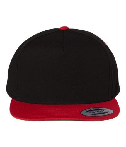 Five-Panel Cotton Twill Snapback Cap