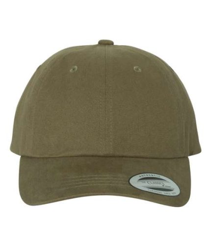 Peached Cotton Twill Dad Hat